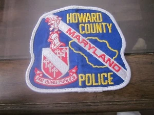 HOWARD COUNTY MARYLAND MD POLICE PATCH - Picture 1 of 2