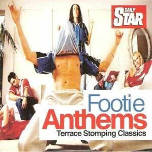 FOOTIE ANTHEMS - TERRACE STOMPING CLASSICS - VARIOUS ARTISTS - STAR PROMO CD - Imagen 1 de 1