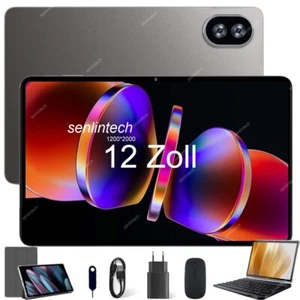 NEW Tablet 12 Zoll WiFi Android 14 16GB+128GB/12GB+256GB ROM Tablets PC Netflix - Bild 1 von 20