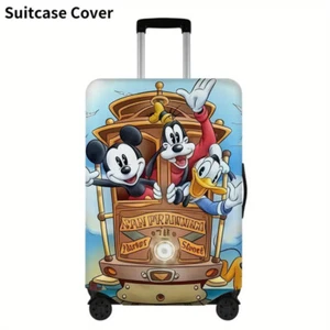 Mickey Mouse Goofy & Donald Duck Adventure Awaits Luggage Cover, COVER ONLY - Picture 1 of 2