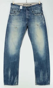 Denham Cutter Herren Jeans Hose W30 L32 30/32 blau hellblau destroyed Slim J1699 - Bild 1 von 6