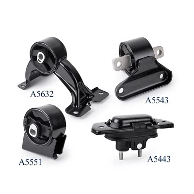 4pcs Engine Motor & Trans Mount for 2011-2019 Dodge Journey 3.6L Automatic Trans - Image 1 of 4