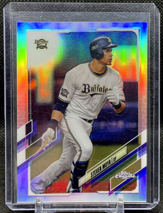 Steven Moya 2021 Topps NPB Chrome Refractor #199 Orix Buffaloes