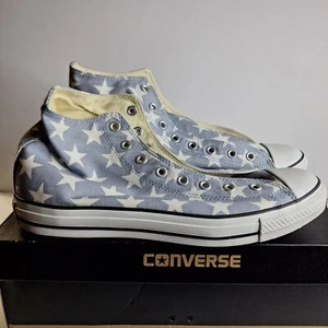Converse Chuck Taylor All Star High Top Mirage Gray/White Stars Size 12 136616F - Picture 1 of 16