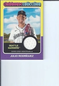 Julio Rodriguez 2024 Topps Heritage Clubhouse Colecciones - Imagen 1 de 1