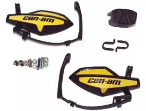 2012-2025 Can-Am Renegade Outlander OEM Left/Right Hand Guard Yellow C99 - Foto 1 di 5