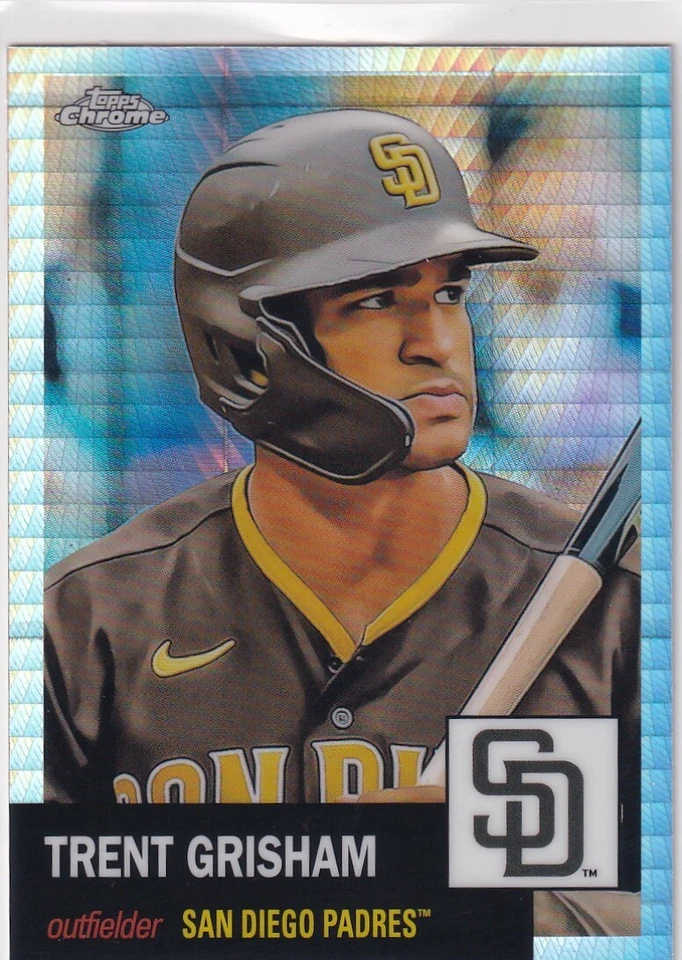 2022 TOPPS CHROME PRISM REFRACTORS TRENT GRISHAM NEW YORK YANKEES JC-1540 - Image 1 of 1