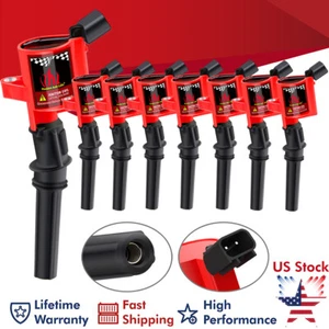 8 Pack Super Ignition Coils High Energy Coils For Ford F150 250 4.6L 5.4L DG508 - Picture 1 of 10