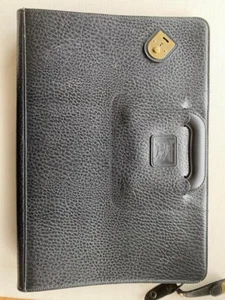 Burberry Leder Aktentasche Businesstasche Farbe Schwarz Logo Modeware Herren - Bild 1 von 10