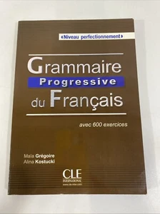 Grammaire Progressive Du Francais Avec 600 Exercises Maia Gregorie Kostucki Book - Picture 1 of 2