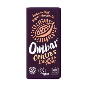 π 3 x Ombar Coconut & Vanilla Centres Chocolate Bar 70g - Picture 1 of 1
