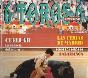 6 TOROS 6 CAMPOS BRAVO BULL FIGHTING MAGAZINE(-Sept.1999 & Oct. 2000 Issues - Picture 1 of 6