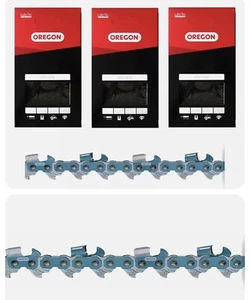 24" Full Chisel Chains (3-Pack) for Echo CS-590 CS-600P CS-601 72EXL081G(3) - Picture 1 of 1