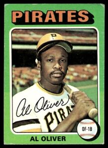 1975 Topps Minis Al Oliver Pittsburgh Pirates #555