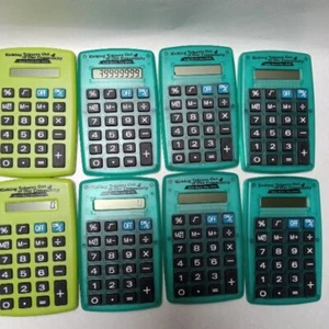 8-Kicking tobacco Out Of Our Community Pocket Calculators With 8 Digit Display - Picture 1 of 10