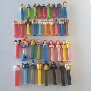 Lot of 35 PEZ Dispensers Vintage Disney ~ Marvel ~ Pixar ~ Uni ~ Hello Kitty - Picture 1 of 7