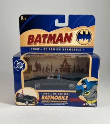 Corgi DC Comics Batman 1960's BATMOBILE 1:43rd Scale Die-Cast MIB (NEW) - Image 1 of 4