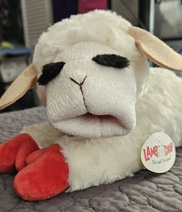 Peluche Aurora Lamb Chop 2001 Shari Lewis Capitán Canguro Nuevo con etiquetas - Imagen 1 de 6