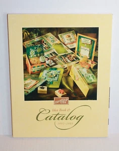 Stampin' Up! Idea Book & Catalog 2002-2003 Card-Making Stamp Paper Crafts Ideas - Picture 1 of 1