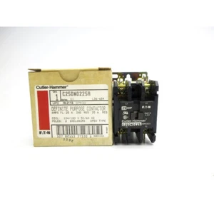 CUTLER HAMMER C25DND225A SER. C1 104/120V 25A NSMP - Picture 1 of 4