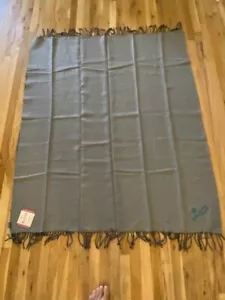 Kanata Blanket Co. "Palm Springs" Solid Gray Throw Blanket - Picture 1 of 3