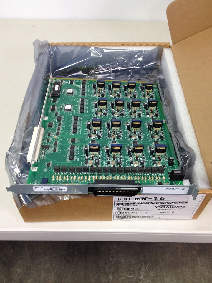 FXCMW-16 COMDIAL 16 PORT CALLER ID CO LINE CARD - Image 1 of 1