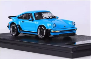RM 1/64 Scale Porsche 930 Singer Turbo Study Blue Diecast Car Model - Picture 1 of 6