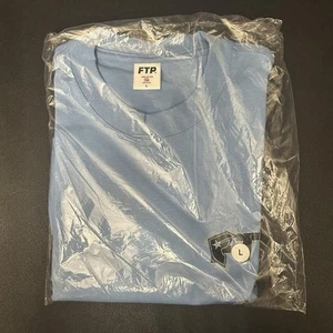FTP x FAMOUS LOGO TEE Sky Blue Large - Picture 1 of 4
