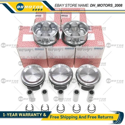 Juego de 5 anillos de pistón STD PARA Volvo C30 C70 XC90 S80 S40 S60 2,5 T5 L5 B5254T Foto 1 de 4