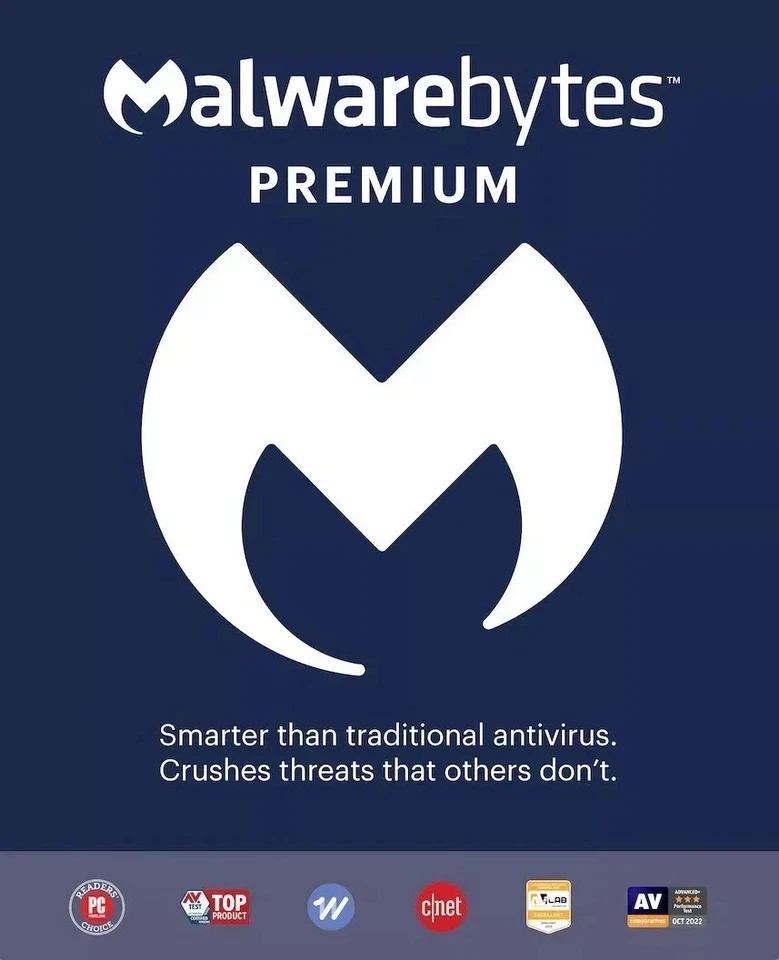 NEW! Malwarebytes Premium Security Software 2025 - 1 Year 1 PC/Device - Image 1 of 1