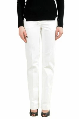 Pantalones informales blancos para mujer Maison Margiela 4 US 2 IT 38 Foto 1 de 4