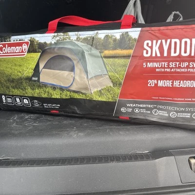 Tienda de campaña Coleman Dark Room Sky Dome para 8 personas azul - domo nueva en caja Foto 1 de 4