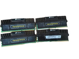 CORSAIR VENGEANCE 2 X 8GB CMZ8GX3M2A1600C9 4 RAMS - Picture 1 of 1