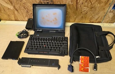 Portátil IBM ThinkPad 701cs “Mariposa” raro con teclado plegable PIEZAS/REPARACIÓN-LEER Foto 1 de 4