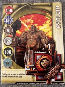 Bakugan: Battle Brawlers | Cycloid🥇Gold Gate Karte | 13/48 - Bild 1 von 3