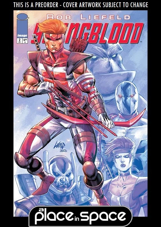 (WK51) YOUNGBLOOD #2A ROB LIEFELD POLYBAGGED CARD - PREORDER DEC 17TH - Image 1 of 1