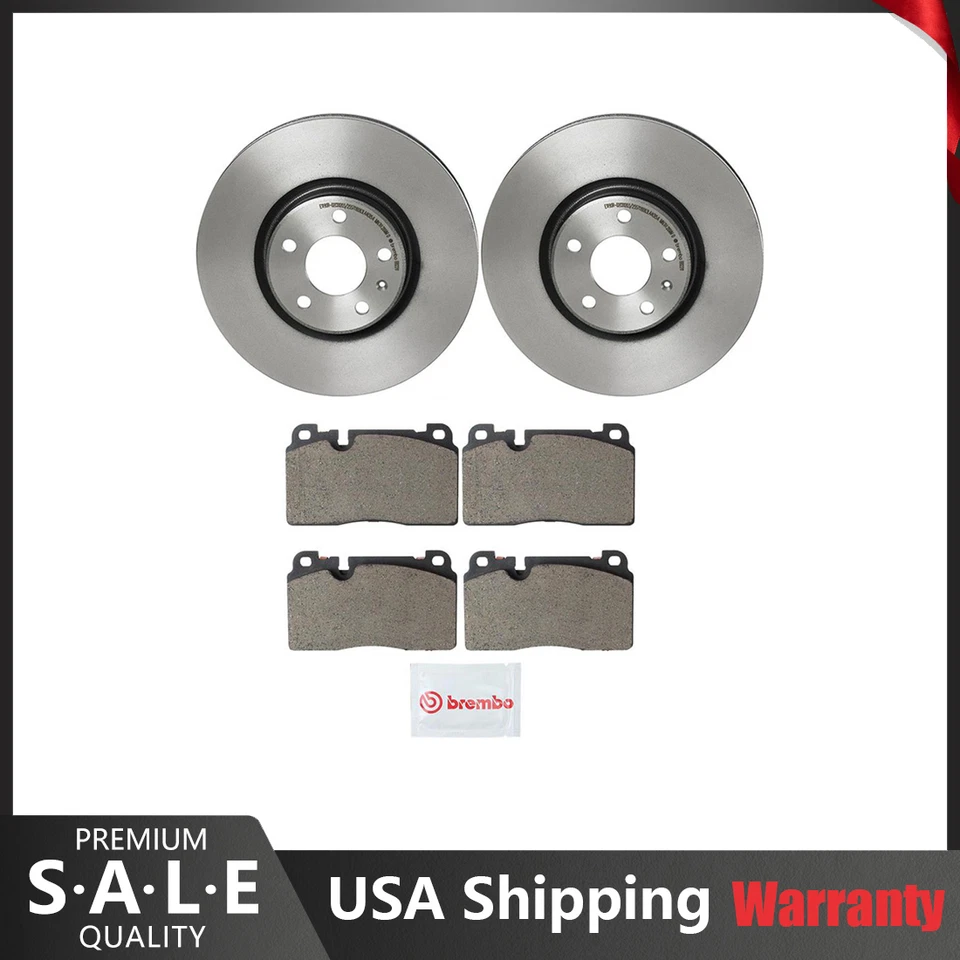 Комплект переднего тормоза Brembo керамические колодки 320 мм дисковые диски для Audi Q5 Premium Plus - Изображение 1 из 4