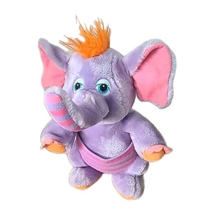Wuzzles 12" Eleroo Elephant Purple Plush 12" Disney Hasbro Softies Vintage - Picture 1 of 10