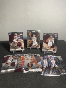 2020-21 Panini Prizm & Mosaic Isaac Okoro 8 Card Rookie Lot With Variation Bulls - Picture 1 of 2
