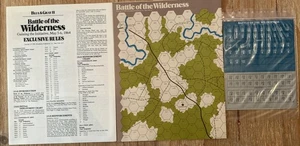Simulazioni Pubblicazioni SPI Gioco di Guerra 1975 Blu e Grigio II Battaglia della Natura Selvaggia - Foto 1 di 4