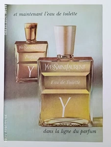YVES SAINT LAURENT Vintage Print Ad !! " Super Perfume  " - Picture 1 of 1