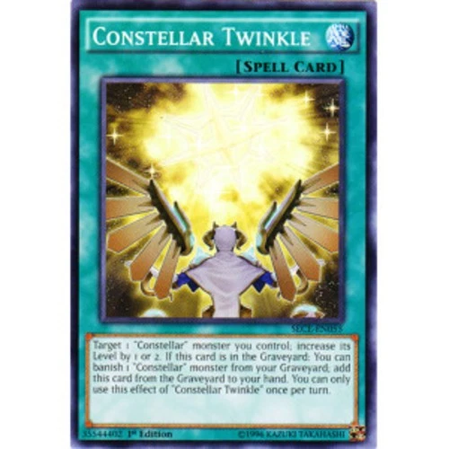 Constellar Twinkle - SECE-EN055 - Common - 1st Edition - Heavily Played - Image 1 of 1