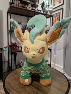 Build A Bear Pokémon Eeveelution Leafeon With Sleeper BNWT Read Description ⭐ - Picture 1 of 8