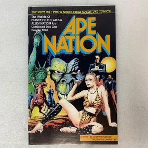 Ape Nation #2 1991 Abenteuer Comics Vollfarbserie - Bild 1 von 15