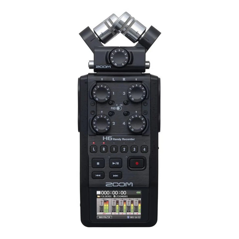 Zoom H6studio 6-Track 32-Bit Float Handy Recorder - Image 1 of 1