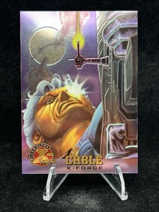 CABLE X-FORCE Chromium 1995 Fleer Ultra X-Men #21 Marvel MCU - Imagen 1 de 9