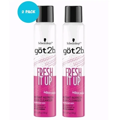 Got2b Fresh It Up Foam Cleanser Instant Refresh Roots Between Washes (2 PACK) - Image 1 of 4