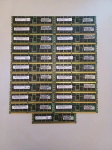 Lot of 21 MICRON 8GB 2Rx4 PC3L-10600R ECC REG Server RAM MT36KSF1G72PZ-1G4K1HF - Picture 1 of 3