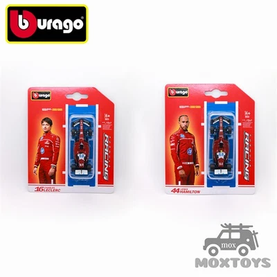 Bburago 1:64 SF-25 (Standard Livery)( W/O helmet)-Dull Red Diecast Model Car - Image 1 of 3