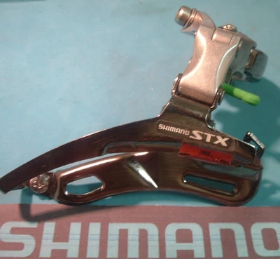 Shimano STX MC31 31.8MM MTB Front Derailleur Vintage-NEW/NOS BP/BS-3x7/8-Spd - Image 1 of 4
